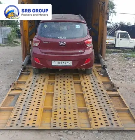 Secure and reliable car moving services by SRB Group Packers and Movers